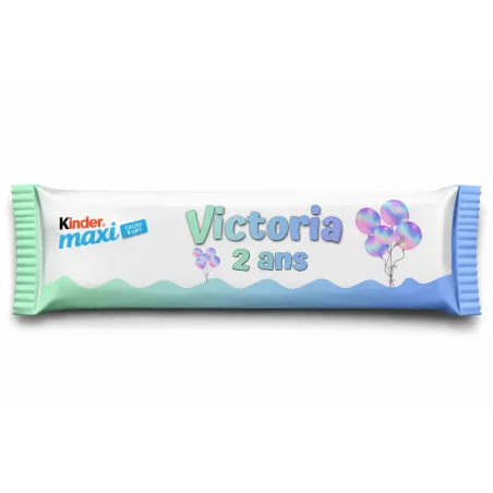 Kinder maxi douceur pastel anniversaire