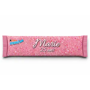 Kinder maxi éclat rose scintillant