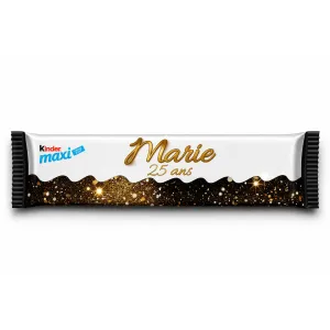 Kinder maxi nuit dorée scintillante