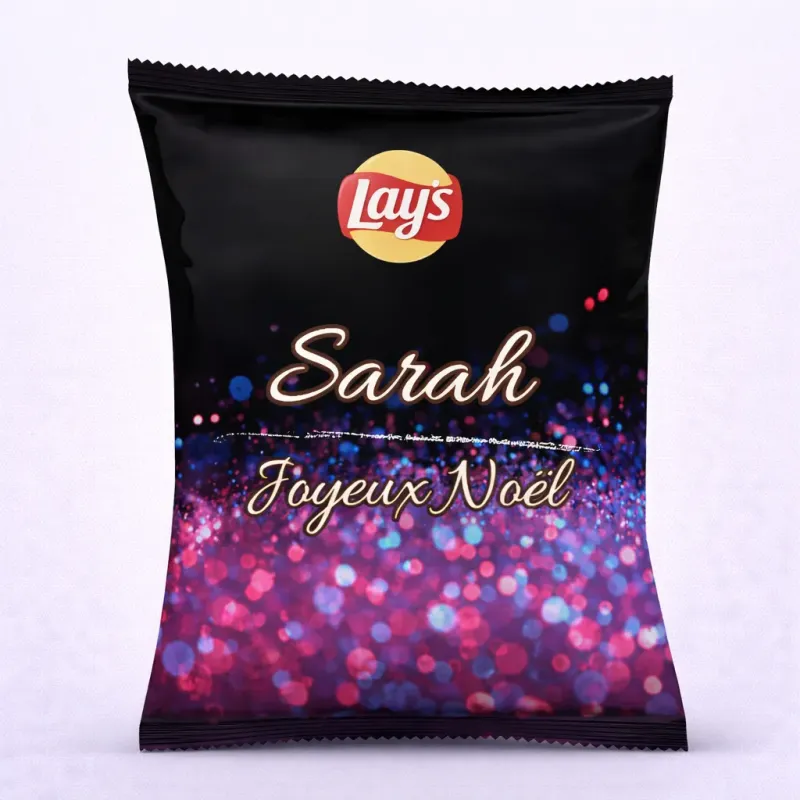 Chips Lay's festive multicolore