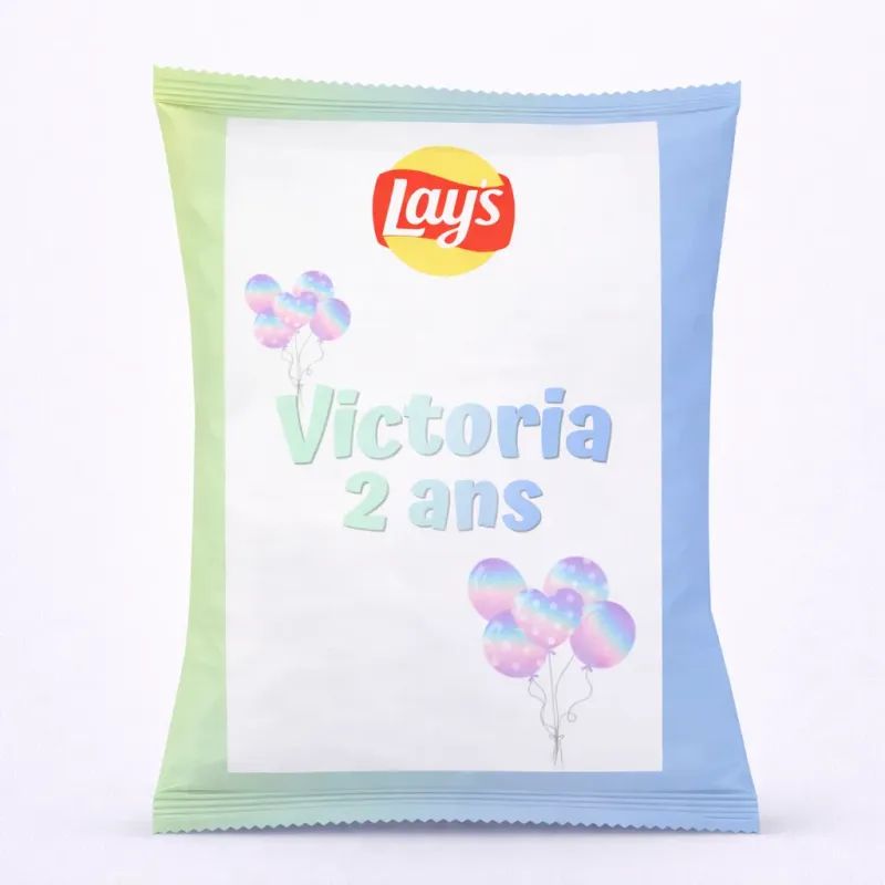 Chips lay's douceur pastel anniversaire