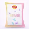 Chips lay's douceur papillon pastel