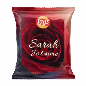 Chips Lay's passion éternelle à la rose rouge