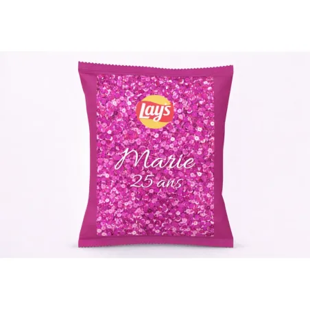 Chips Lay's éclat fuchsia