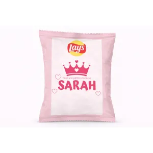 Chips lay's  douceur royale pour petite pincesse