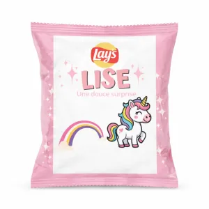 Chips lay's magie pastel licorne enchantée