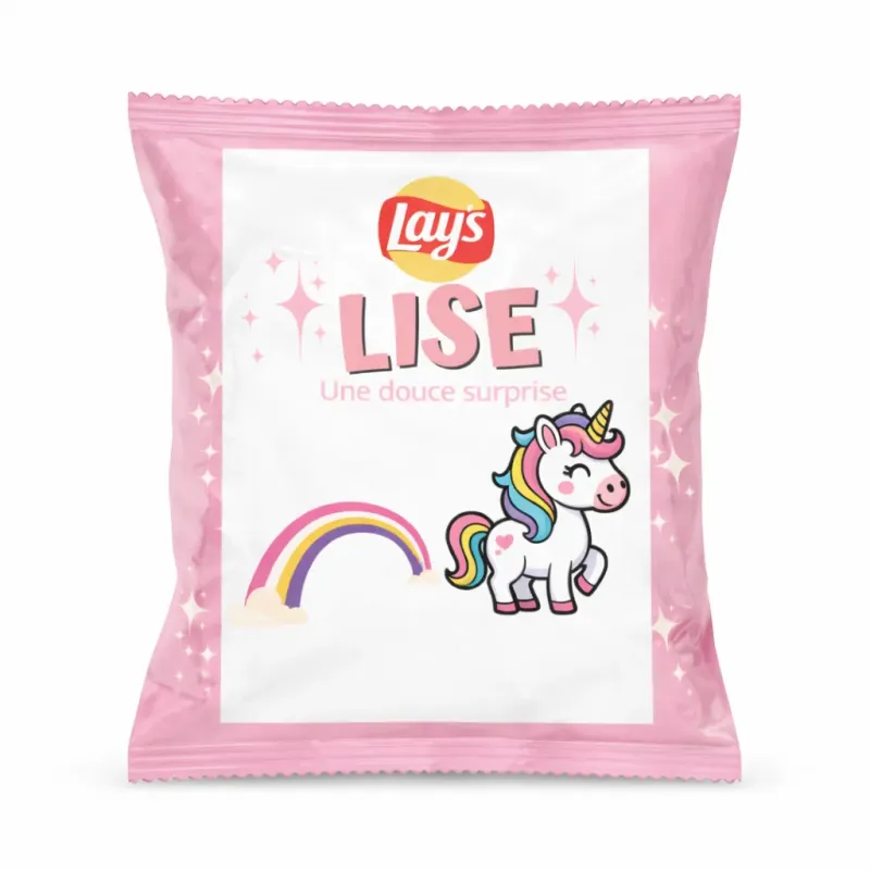 Chips lay's magie pastel licorne enchantée
