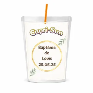 Capri-Sun douceur baptême élégante
