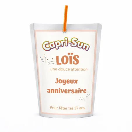 Capri-Sun douceur anniversaire élégante