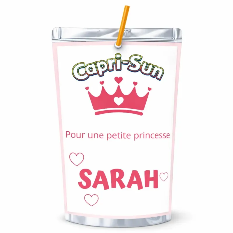 Capri-Sun douceur royale pour petite pincesse