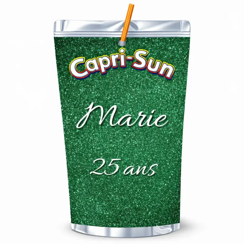 Capri-Sun éclat émeraude scintillant