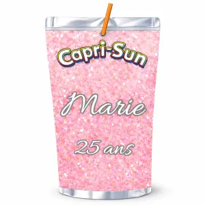Capri-Sun éclat rose scintillant