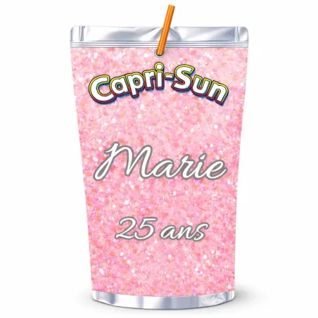 Capri-Sun éclat rose scintillant
