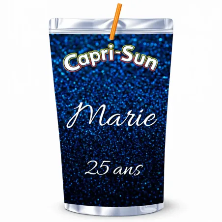 Capri-Sun éclat bleu scintillant