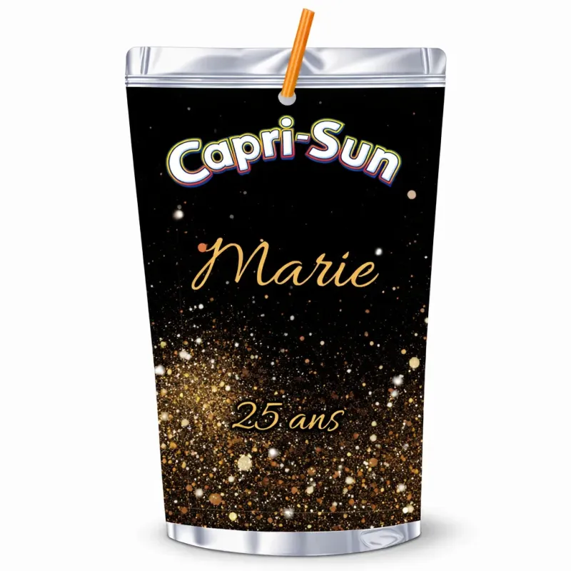 Capri-Sun nuit dorée scintillante