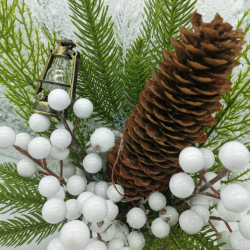 L’hiver éternel en composition florale