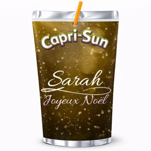 Capri-Sun éclat doré festif