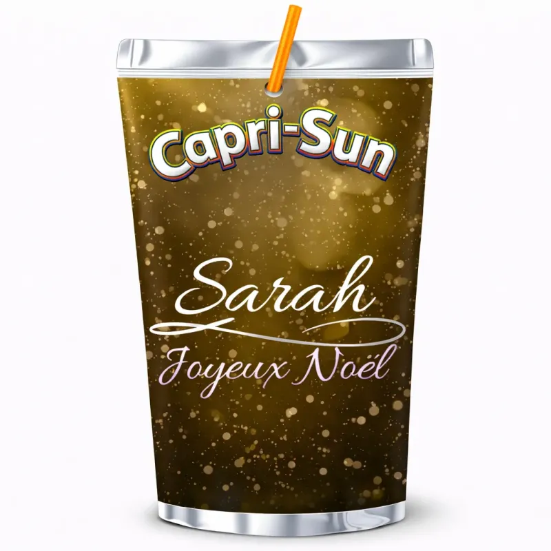 Capri-Sun éclat doré festif