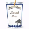 Capri-Sun élégance musicale bleutée