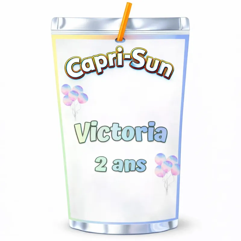 Capri-Sun douceur pastel anniversaire