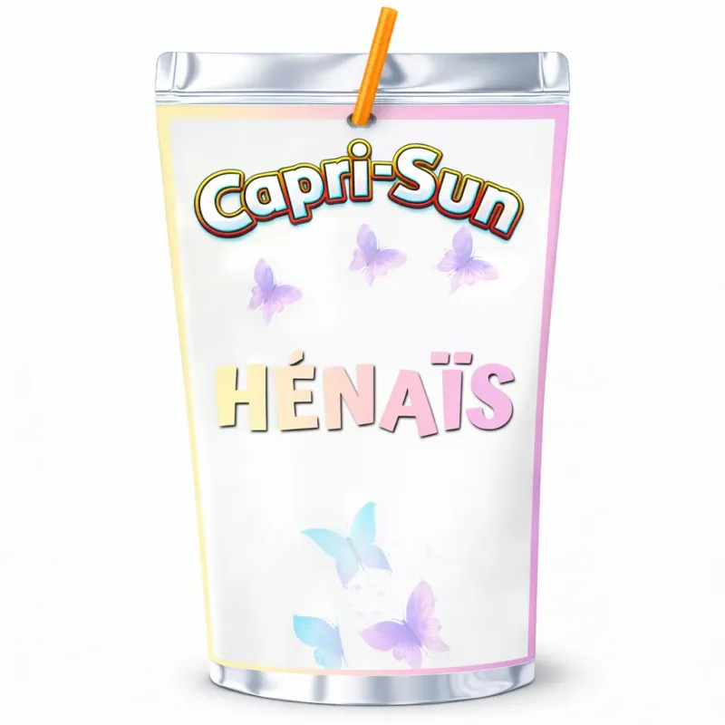 Capri-Sun douceur papillon pastel