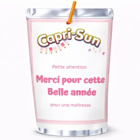 Capri-Sun douceur merci maîtresse