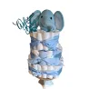 Gâteau de lange douceur bleutée pour naissance enchantée