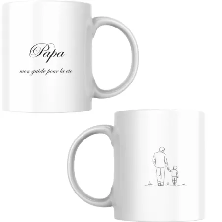 Mug Papa, mon guide pour la vie