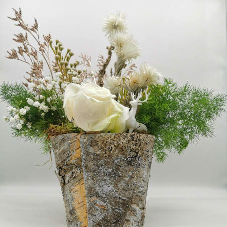 Souffle d’hiver en écorce naturelle