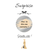 Carte à gratter une surprise pleine d’émotion