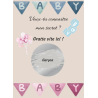Carte à gratter un secret tout en douceur