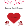 Carte à gratter joyeuse Saint-Valentin, je t’aime