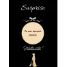 Carte à gratter une surprise pleine d’émotion