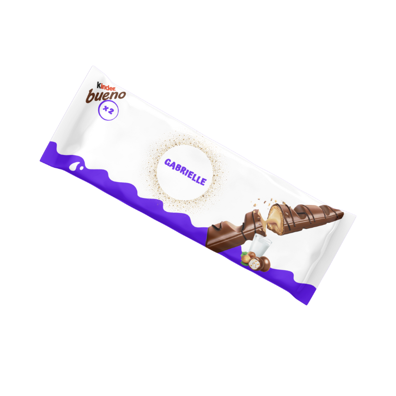 Kinder Bueno rond étoilé