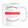 Mug Je m’en fous de la Saint-Valentin