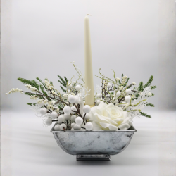 Silence blanc au cœur de la forêt