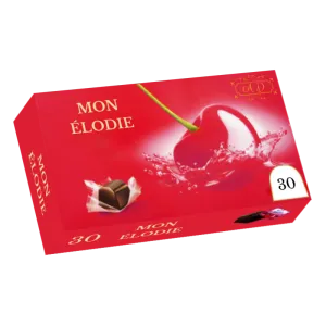 Chocolat mon chéri aux notes intenses