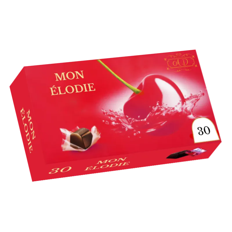 Chocolat mon chéri aux notes intenses