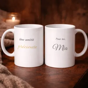 Mug La douceur d’une amitié sincère