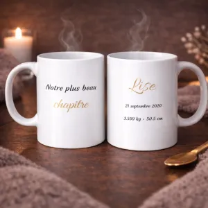 Mug notre plus beau chapitre