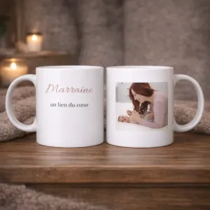 Mug Marraine, un lien du cœur éternel