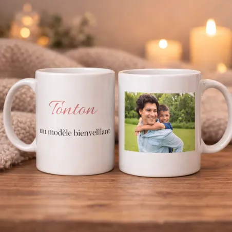 Mug Tonton, un modèle bienveillant