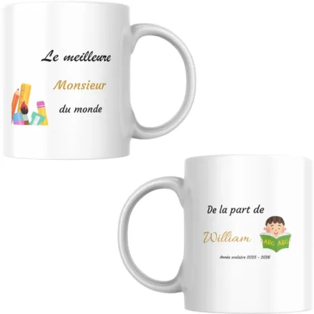 Mug pour dire merci au meilleur Monsieur