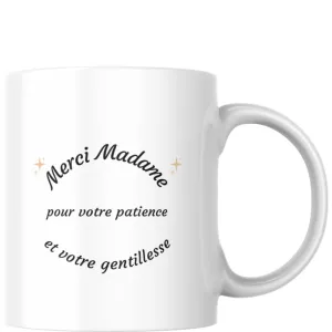 Mug doux pour dire merci