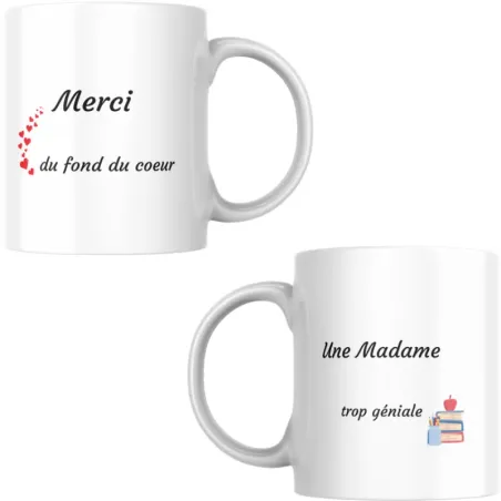 Mug plein de reconnaissance