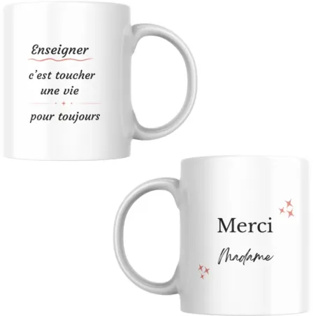 Mug un merci sincère