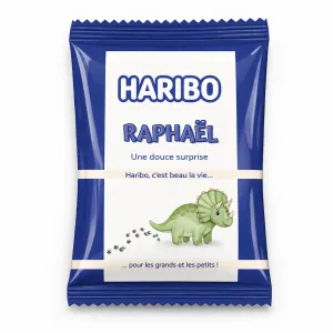 Haribo aventure dinosaure ludique