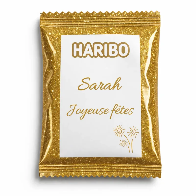 Haribo éclat précieux doré