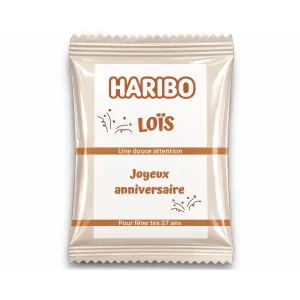 Haribo douceur anniversaire élégante