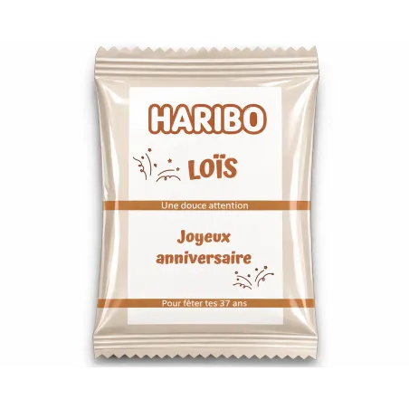 Haribo douceur anniversaire élégante